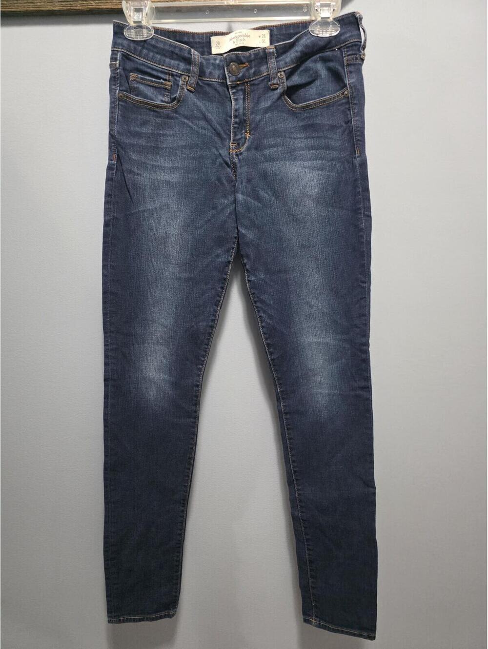 Abercrombie and Fitch Womens Jeggings 2R W26 L31